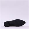 Wonders Alondra Block Heel Link Loafer - Dark Burgundy Leather